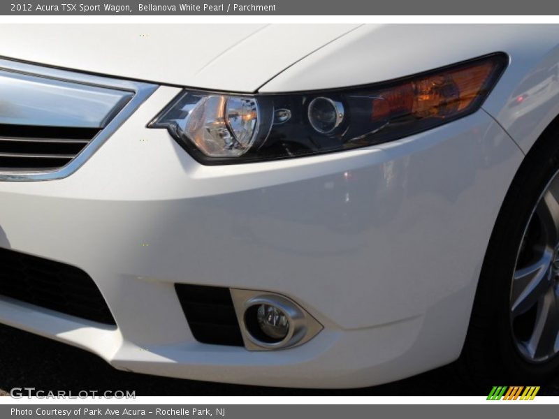 Bellanova White Pearl / Parchment 2012 Acura TSX Sport Wagon