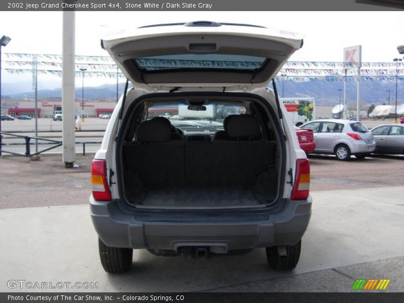 Stone White / Dark Slate Gray 2002 Jeep Grand Cherokee Sport 4x4