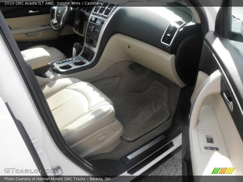 Summit White / Cashmere 2010 GMC Acadia SLT AWD