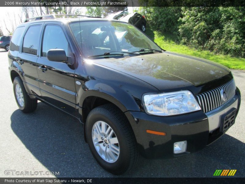 Black / Pebble/Light Parchment 2006 Mercury Mariner Luxury 4WD
