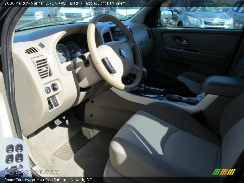 Black / Pebble/Light Parchment 2006 Mercury Mariner Luxury 4WD