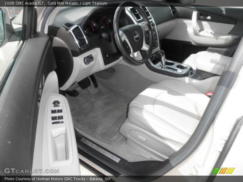 Gold Mist Metallic / Light Titanium 2008 GMC Acadia SLT