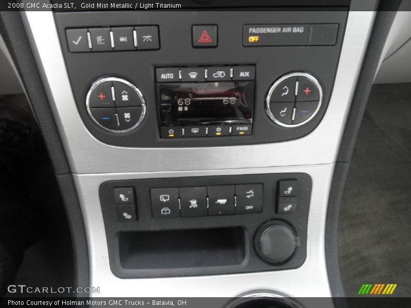 Gold Mist Metallic / Light Titanium 2008 GMC Acadia SLT