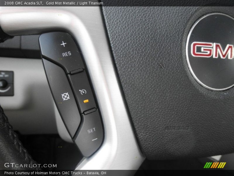 Gold Mist Metallic / Light Titanium 2008 GMC Acadia SLT