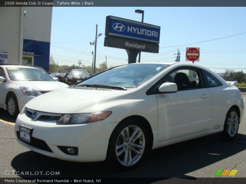 Taffeta White / Black 2006 Honda Civic Si Coupe