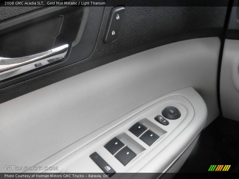 Gold Mist Metallic / Light Titanium 2008 GMC Acadia SLT