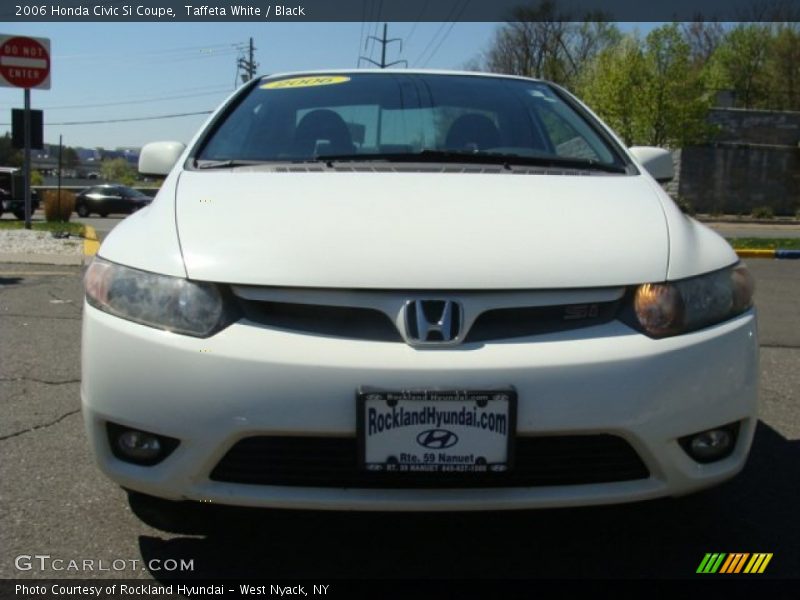 Taffeta White / Black 2006 Honda Civic Si Coupe