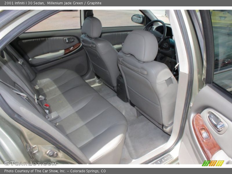 Millenium Jade Green / Graphite 2001 Infiniti I 30 Sedan