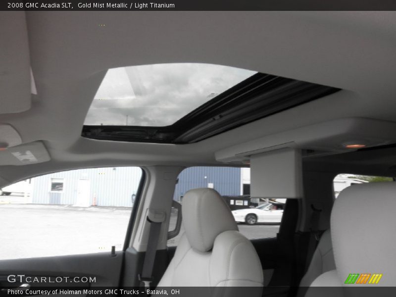 Gold Mist Metallic / Light Titanium 2008 GMC Acadia SLT