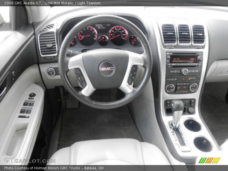 Gold Mist Metallic / Light Titanium 2008 GMC Acadia SLT