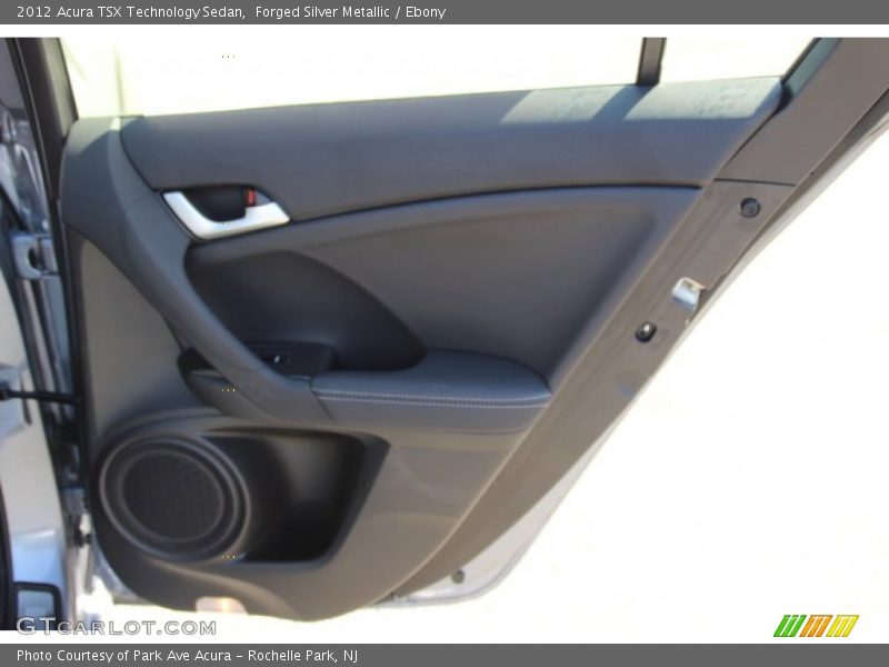 Forged Silver Metallic / Ebony 2012 Acura TSX Technology Sedan