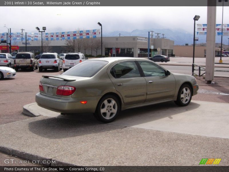 Millenium Jade Green / Graphite 2001 Infiniti I 30 Sedan