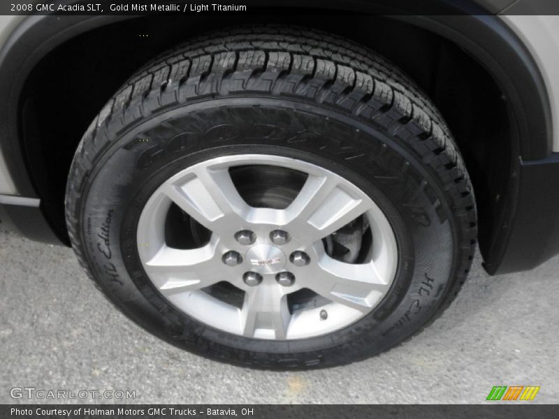Gold Mist Metallic / Light Titanium 2008 GMC Acadia SLT
