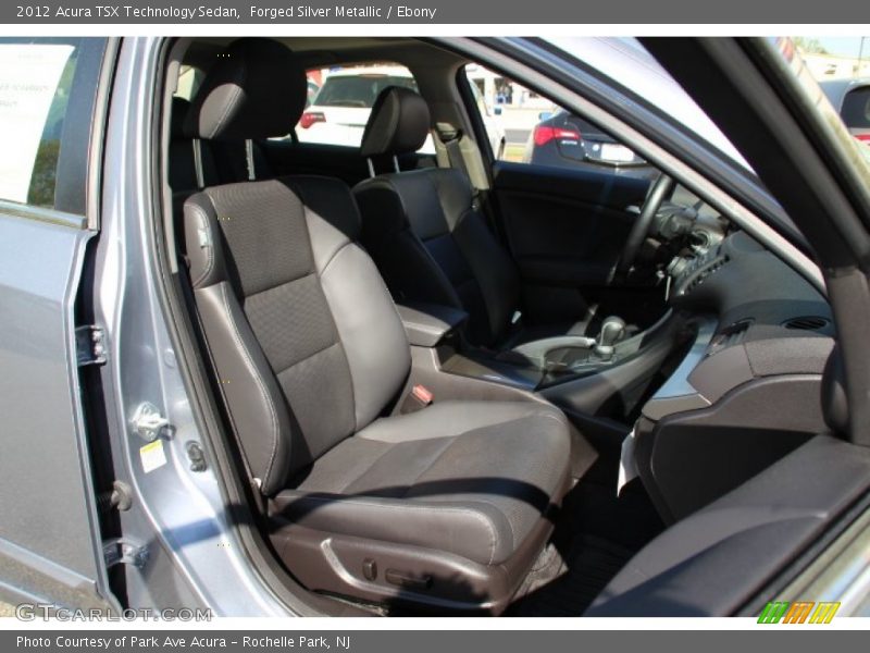 Forged Silver Metallic / Ebony 2012 Acura TSX Technology Sedan
