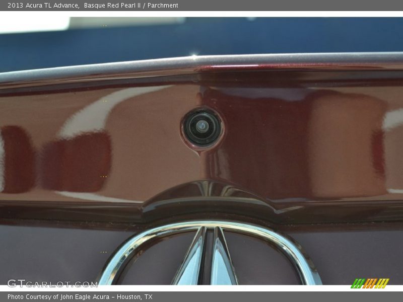 Basque Red Pearl II / Parchment 2013 Acura TL Advance