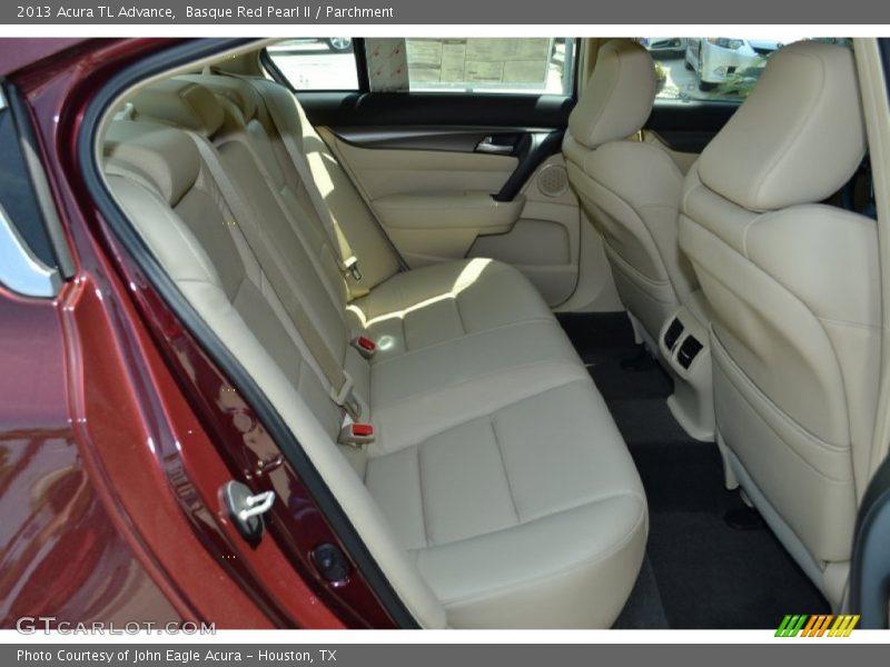 Basque Red Pearl II / Parchment 2013 Acura TL Advance