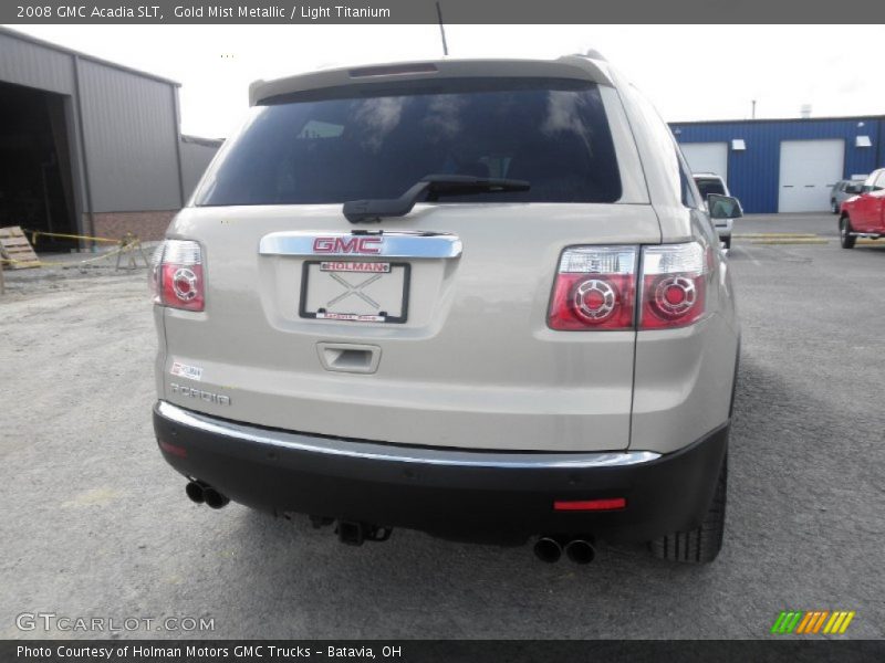 Gold Mist Metallic / Light Titanium 2008 GMC Acadia SLT