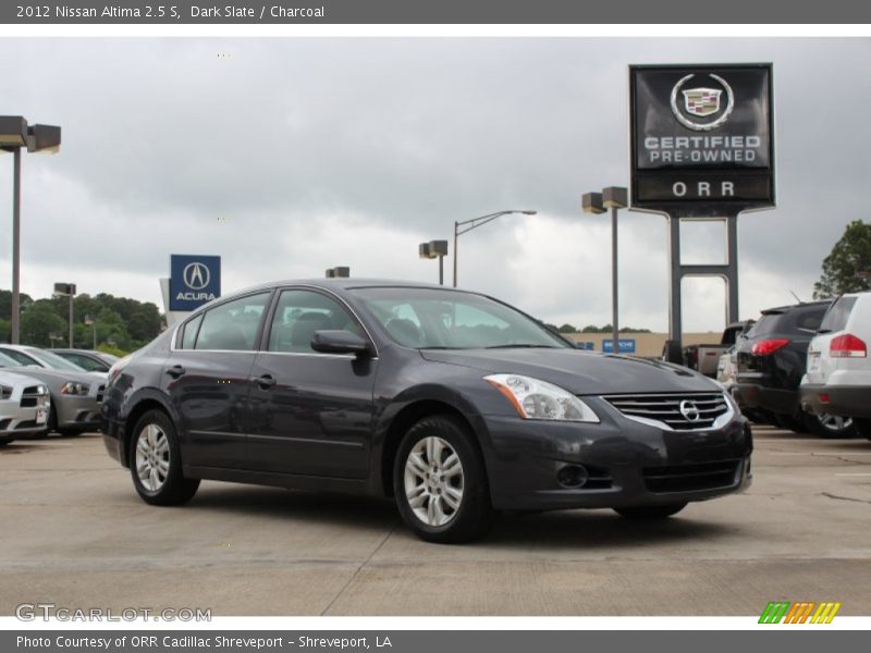 Dark Slate / Charcoal 2012 Nissan Altima 2.5 S