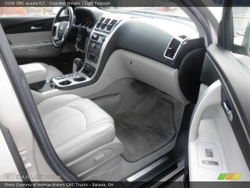 Gold Mist Metallic / Light Titanium 2008 GMC Acadia SLT