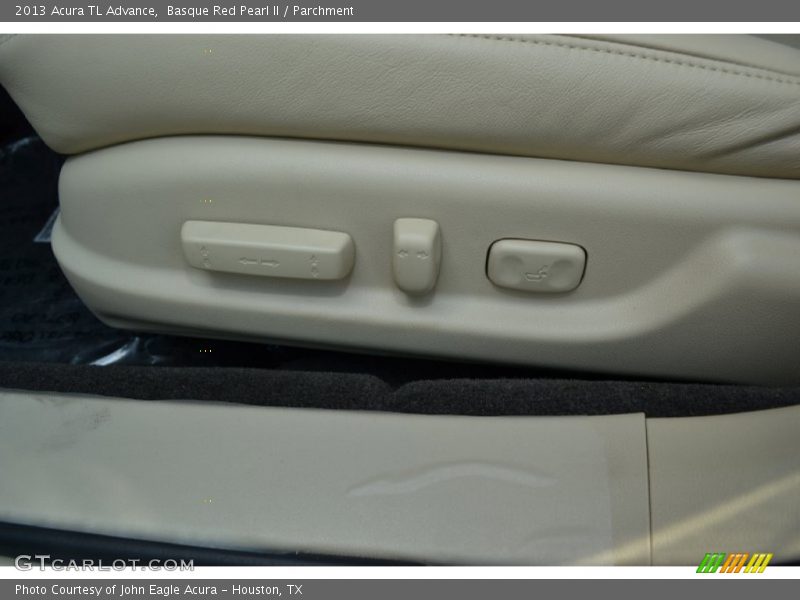 Basque Red Pearl II / Parchment 2013 Acura TL Advance