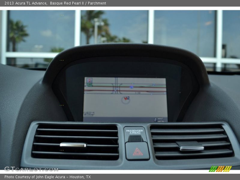 Basque Red Pearl II / Parchment 2013 Acura TL Advance