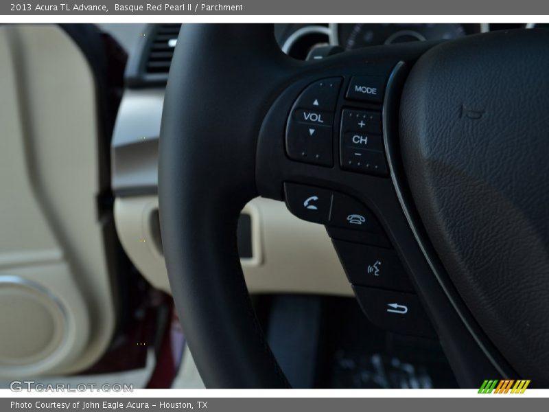 Basque Red Pearl II / Parchment 2013 Acura TL Advance