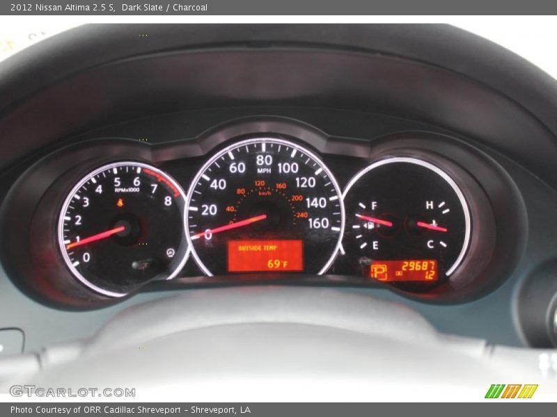 Dark Slate / Charcoal 2012 Nissan Altima 2.5 S