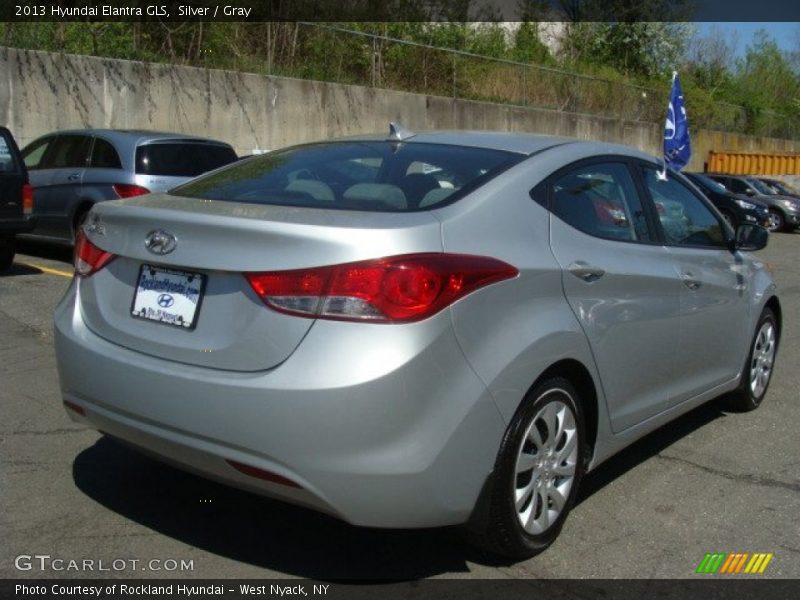 Silver / Gray 2013 Hyundai Elantra GLS