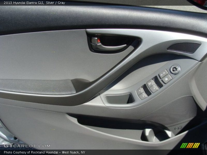 Silver / Gray 2013 Hyundai Elantra GLS