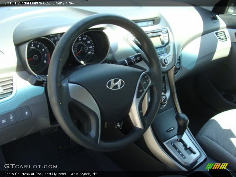 Silver / Gray 2013 Hyundai Elantra GLS