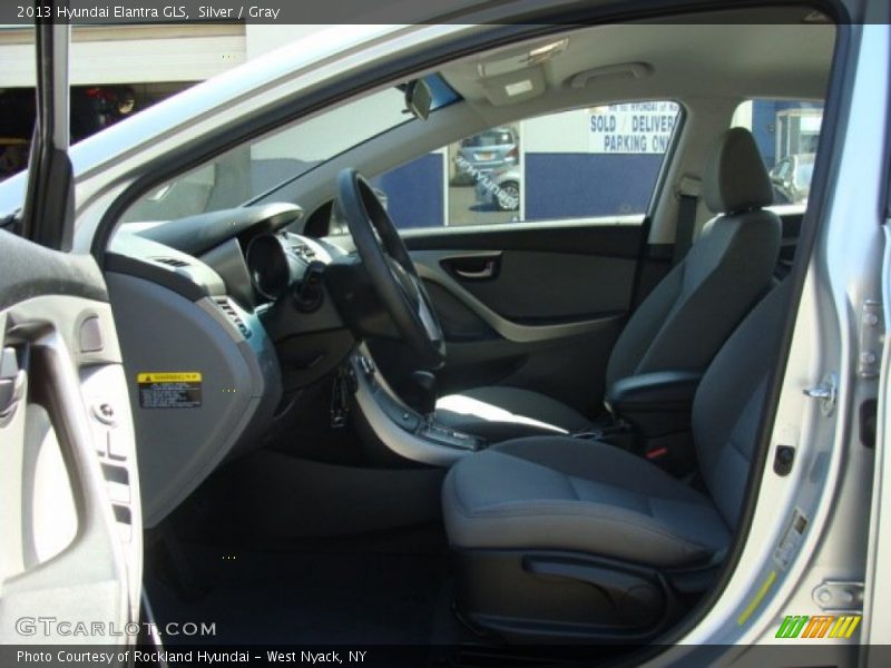 Silver / Gray 2013 Hyundai Elantra GLS