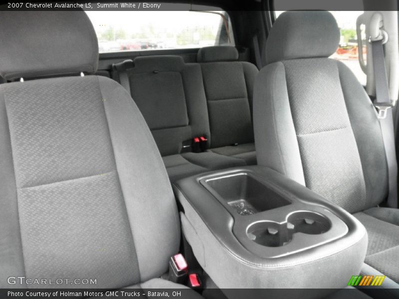 Summit White / Ebony 2007 Chevrolet Avalanche LS