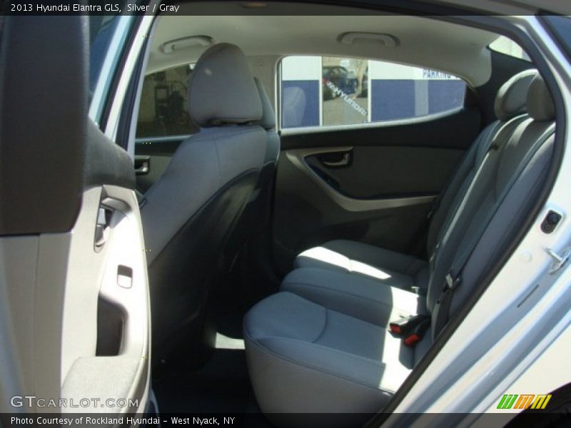 Silver / Gray 2013 Hyundai Elantra GLS