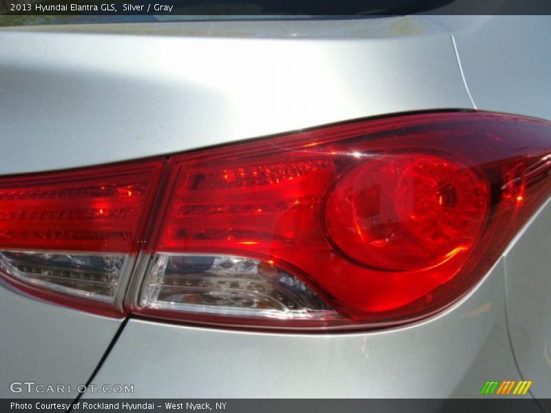 Silver / Gray 2013 Hyundai Elantra GLS