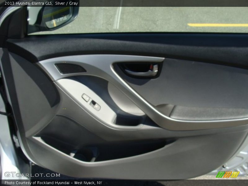 Silver / Gray 2013 Hyundai Elantra GLS