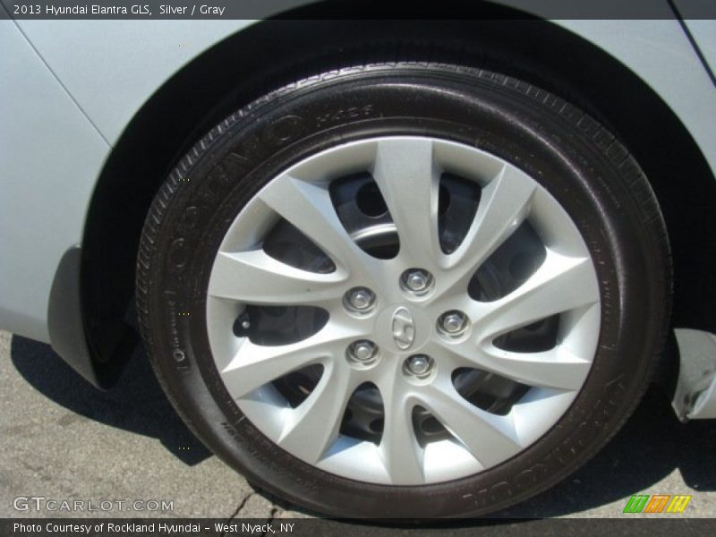 Silver / Gray 2013 Hyundai Elantra GLS