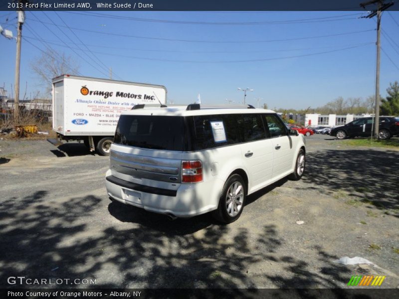 White Suede / Dune 2013 Ford Flex Limited AWD