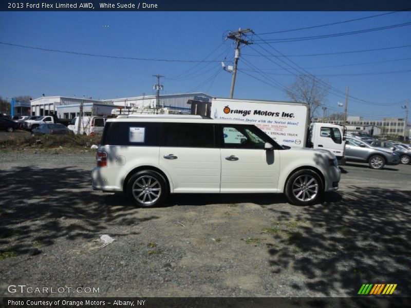 White Suede / Dune 2013 Ford Flex Limited AWD