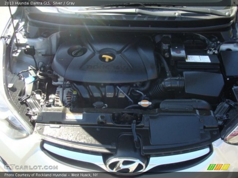 Silver / Gray 2013 Hyundai Elantra GLS