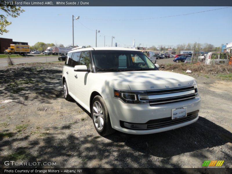 White Suede / Dune 2013 Ford Flex Limited AWD