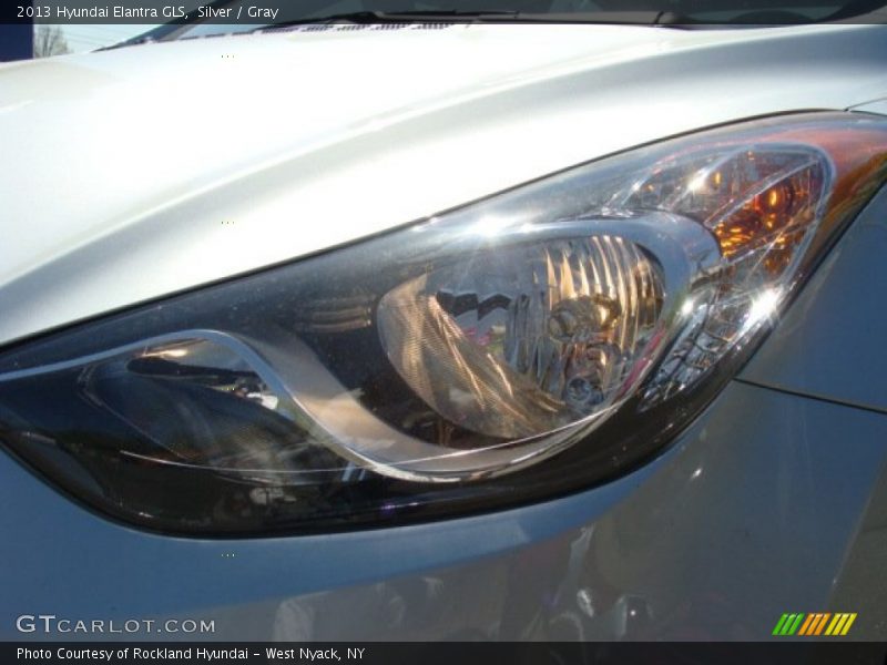 Silver / Gray 2013 Hyundai Elantra GLS