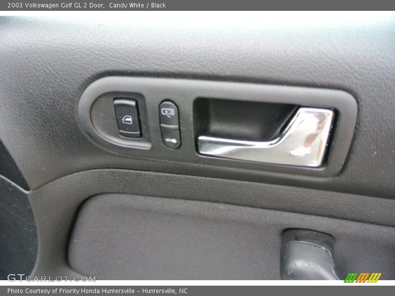 Controls of 2003 Golf GL 2 Door