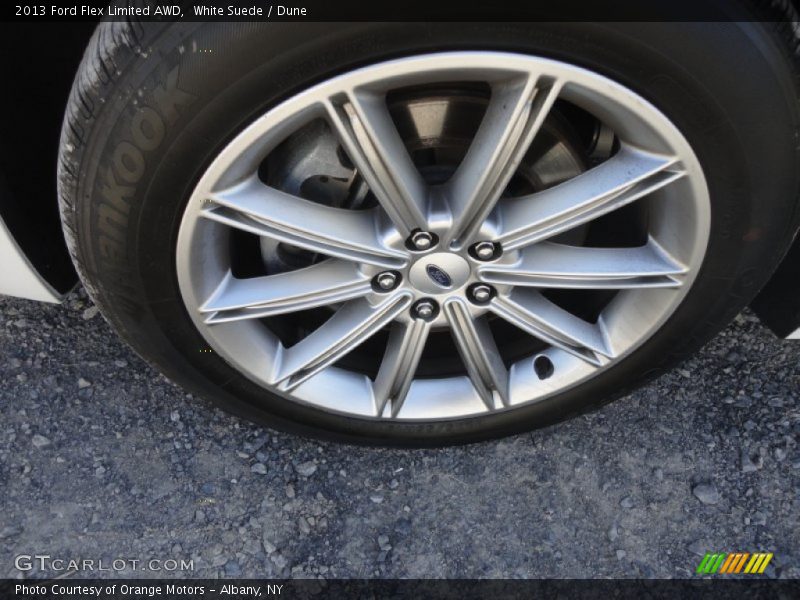White Suede / Dune 2013 Ford Flex Limited AWD