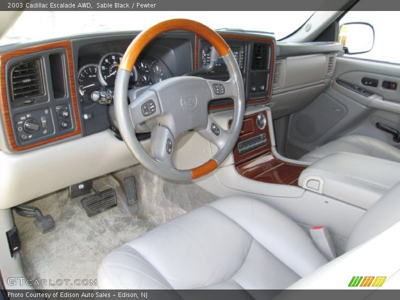  2003 Escalade AWD Pewter Interior