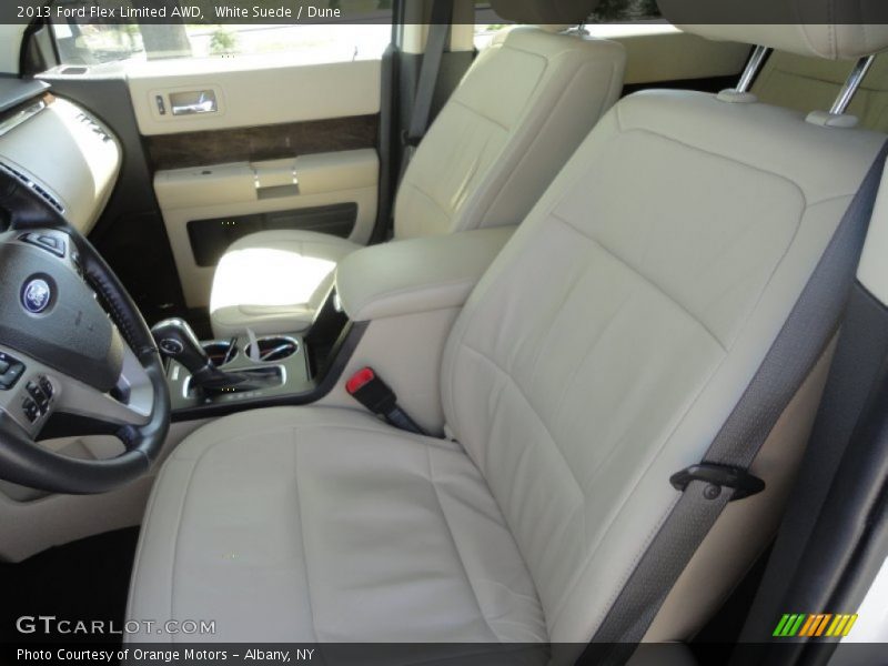 White Suede / Dune 2013 Ford Flex Limited AWD