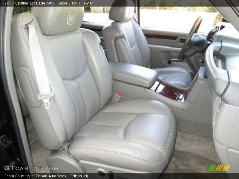 Front Seat of 2003 Escalade AWD