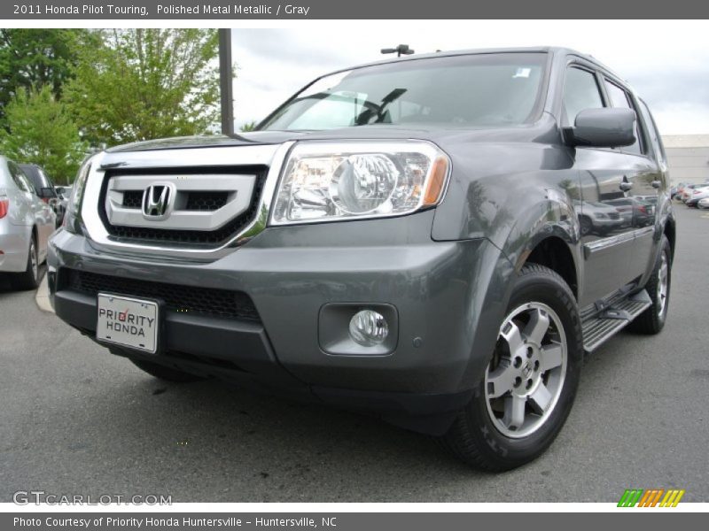 Polished Metal Metallic / Gray 2011 Honda Pilot Touring