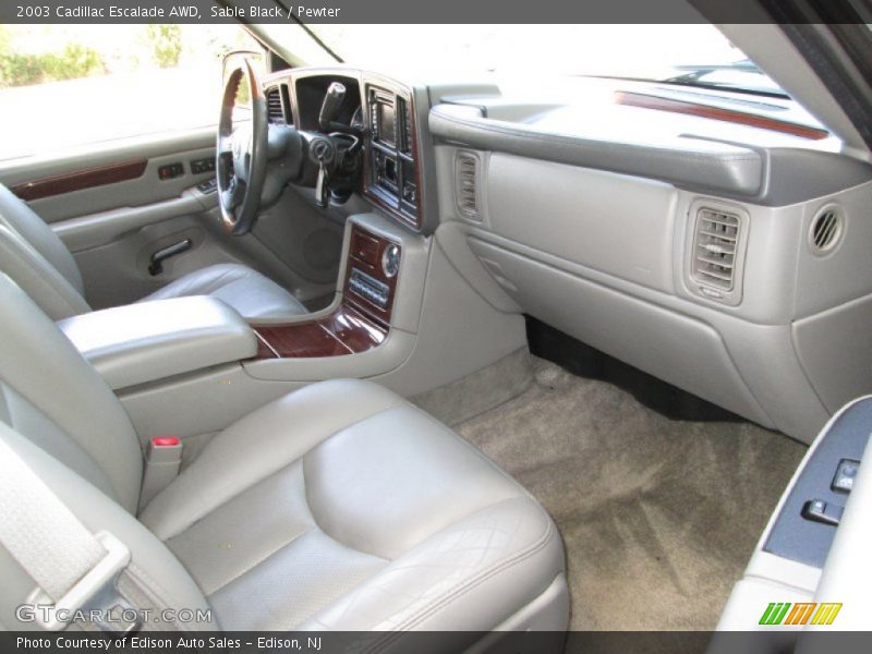 Sable Black / Pewter 2003 Cadillac Escalade AWD