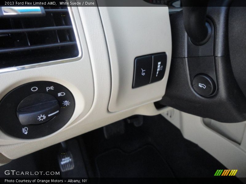White Suede / Dune 2013 Ford Flex Limited AWD