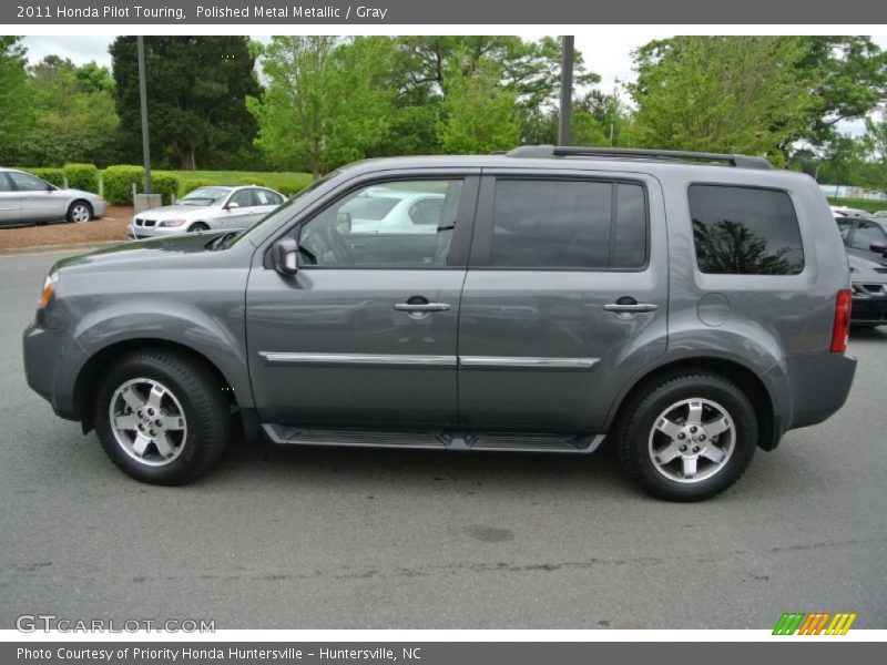 Polished Metal Metallic / Gray 2011 Honda Pilot Touring